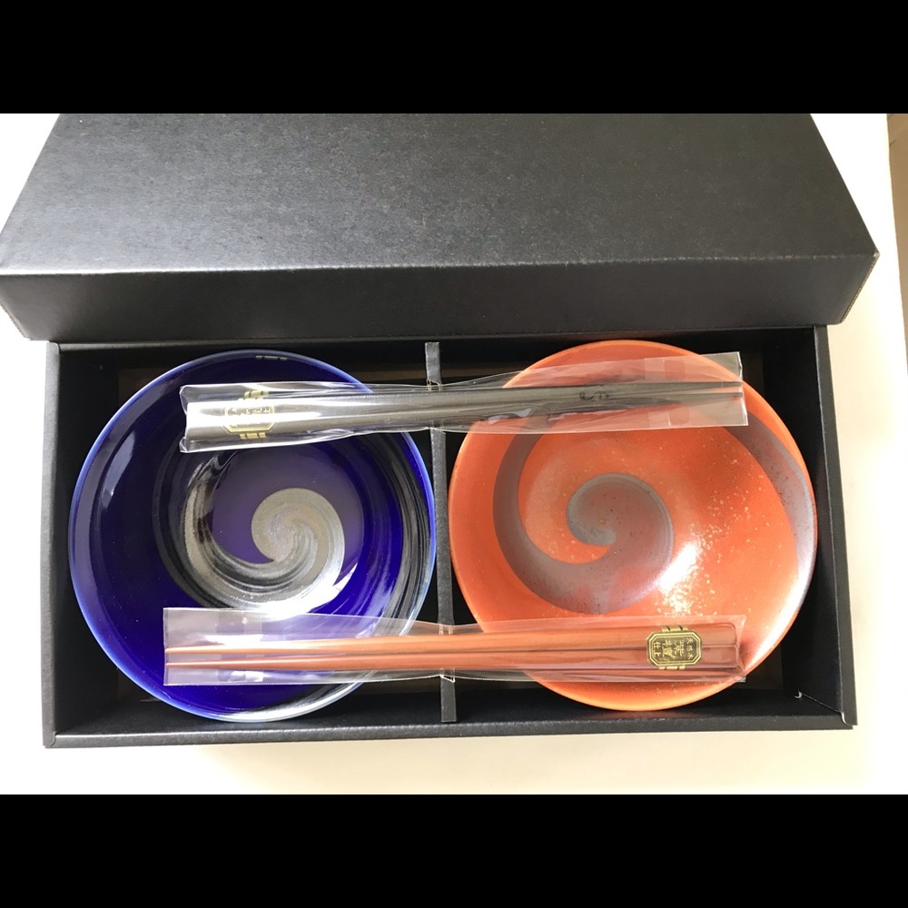Kotobuki Bowl & Hashi Set